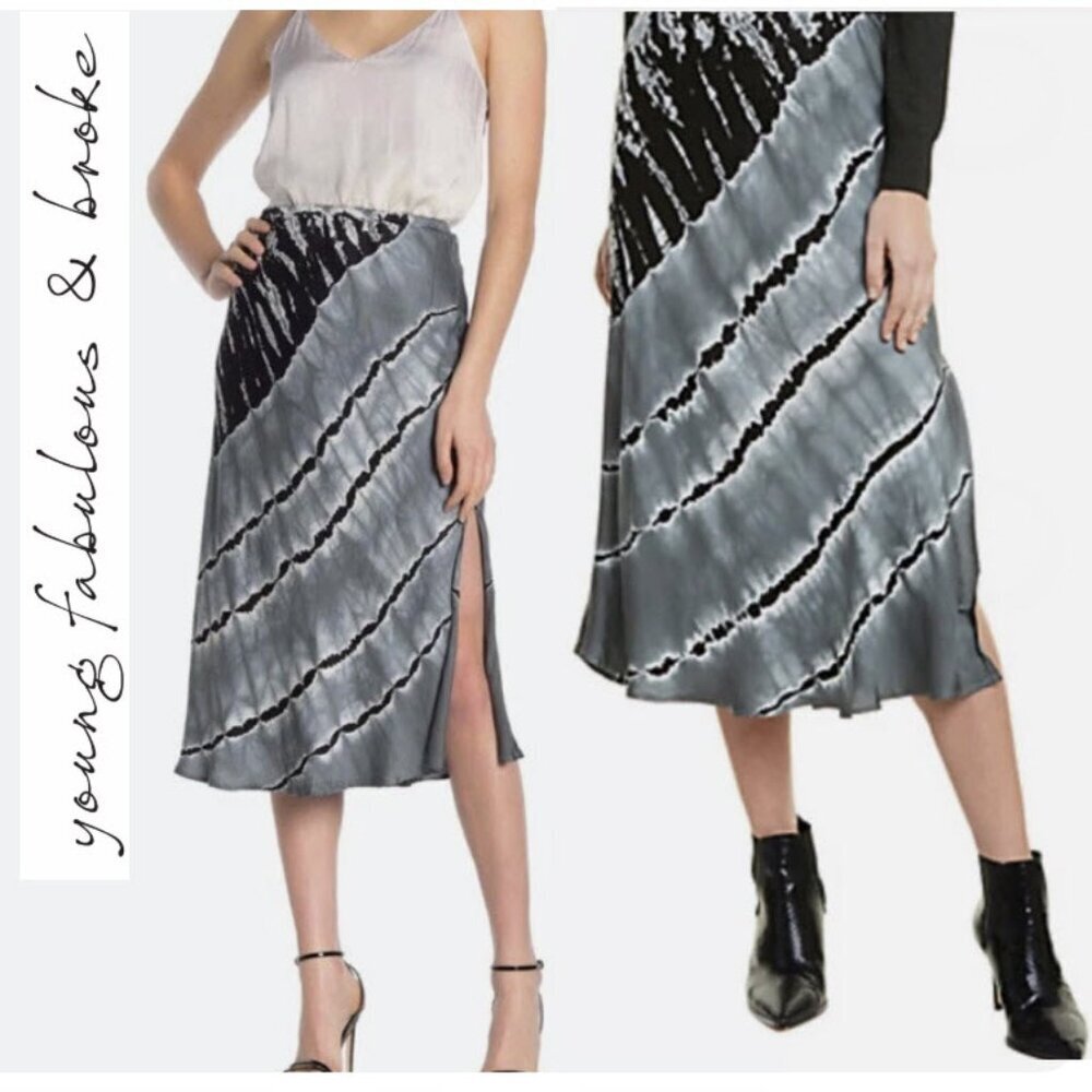 Young Fabulous & Broke Silky Skirt Size Medium NWT boho